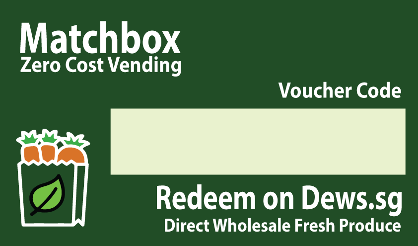 Matchbox Vending voucher